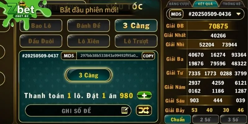 Các hình thức lô đề siêu tốc ZBET được ưa chuộng nhất