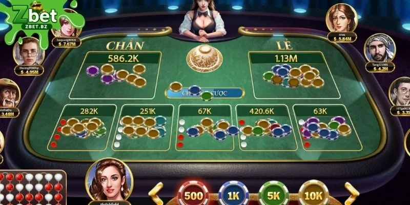 Tỷ lệ trả thưởng xóc đĩa online